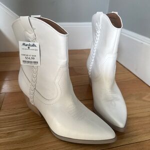 White cowboy boots